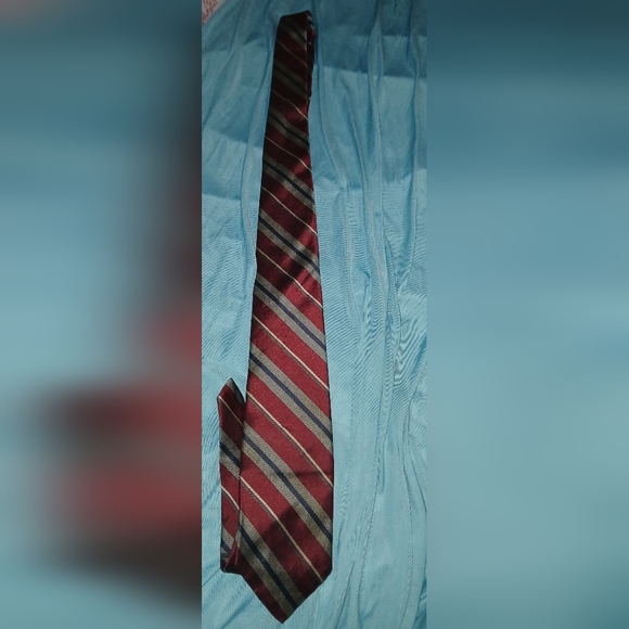 Vintage Dior Striped Silk Tie - Picture 1 of 3